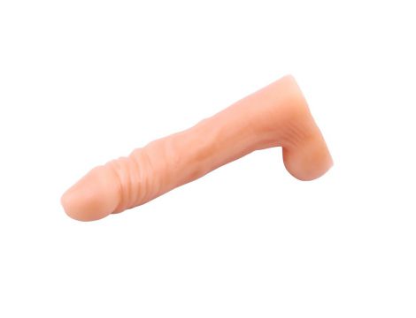 Dildo realistyczne T-skin cieliste 18 cm - 4