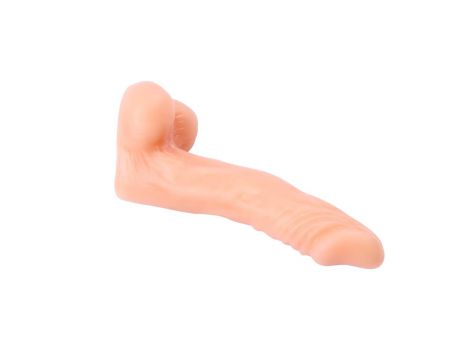 Dildo realistyczne T-skin cieliste 18 cm - 5