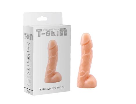 Dildo realistyczne T Skin Spread Me No.04 17.7 cm