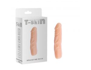 Realistyczne dildo z cyberskóry TSkin 18 cm