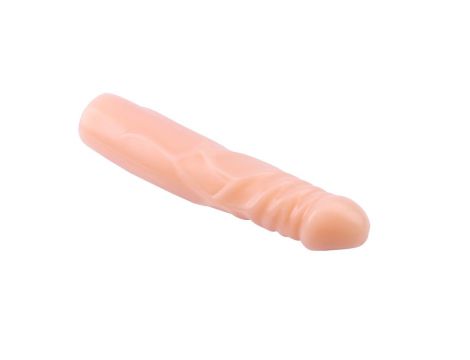 Realistyczne dildo z cyberskóry TSkin 18 cm - 4