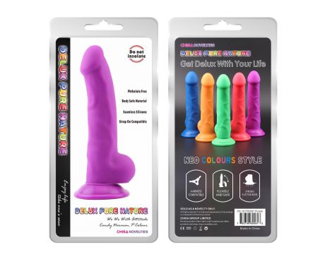 Dildo realistyczne silikonowe Norman.P 21.5 cm - 2