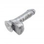 Dildo realistyczne Ben Dover srebrny DarkMuscle - 6