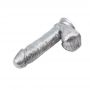 Dildo realistyczne Ben Dover srebrny DarkMuscle - 7