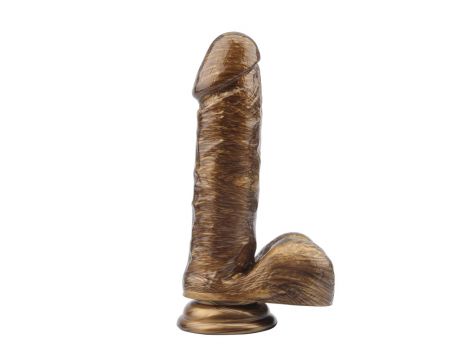 Dildo realistyczne Ben Dover złoty 19,5 cm DarkMuscle - 2