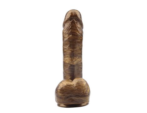 Dildo realistyczne Ben Dover złoty 19,5 cm DarkMuscle - 3