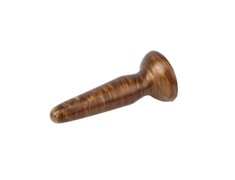Dildo analne DarkMuscle Gosling Todt złote 10 cm PVC - 3