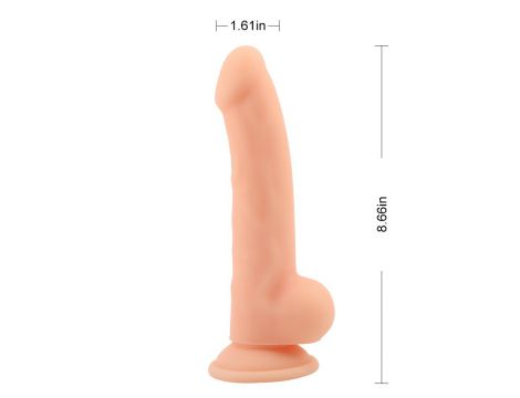 Dildo realistyczne silikonowe Naked Legend Trooper 21 cm - 6