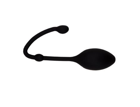 Kulka waginalna silikonowa Black Mont Velvet Kiss iOrgasm czarna 5 cm - 2