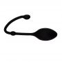 Kulka waginalna silikonowa Black Mont Velvet Kiss iOrgasm czarna 5 cm - 3