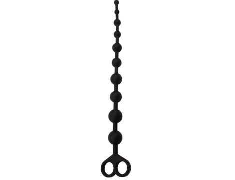 Koraliki analne silikonowe Black Mont 30 cm - 3