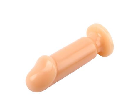 Dildo analne Large Slim T Skin Prof Jason C cieliste 16.5 cm - 3