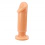 Dildo analne Large Slim T Skin Prof Jason C cieliste 16.5 cm - 3