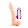 Wibrator teleskopowy James Deen z moszną i pilotem 21.5 cm - 4