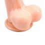 Wibrator teleskopowy James Deen z moszną i pilotem 21.5 cm - 8