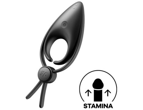 Pierścień wibrujący Satisfyer Sniper regulowany czarny USB - 2