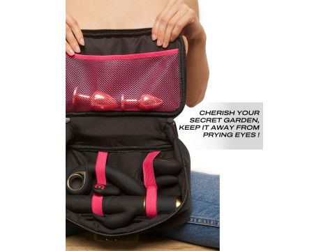 Dyskretna torba na gadżety erotyczne Dorcel z kłódką kodową - 3