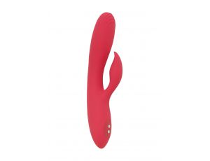 Wibrator króliczek ToyJoy silikonowy różowy USB 21 cm