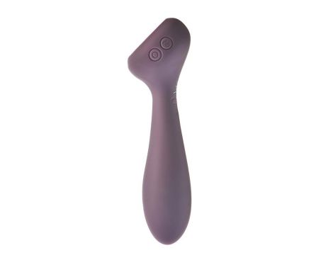 Wibrator Royal Fantasies Panacea fioletowy z podgrzewaniem LED USB - 4