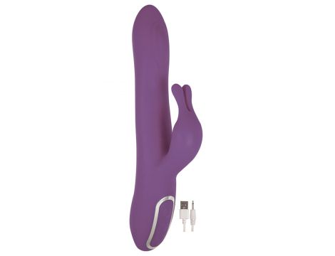 Wibrator króliczek Isabella silikonowy fioletowy USB 5 funkcji wodoodporny - 3