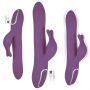 Wibrator króliczek Isabella silikonowy fioletowy USB 5 funkcji wodoodporny - 3
