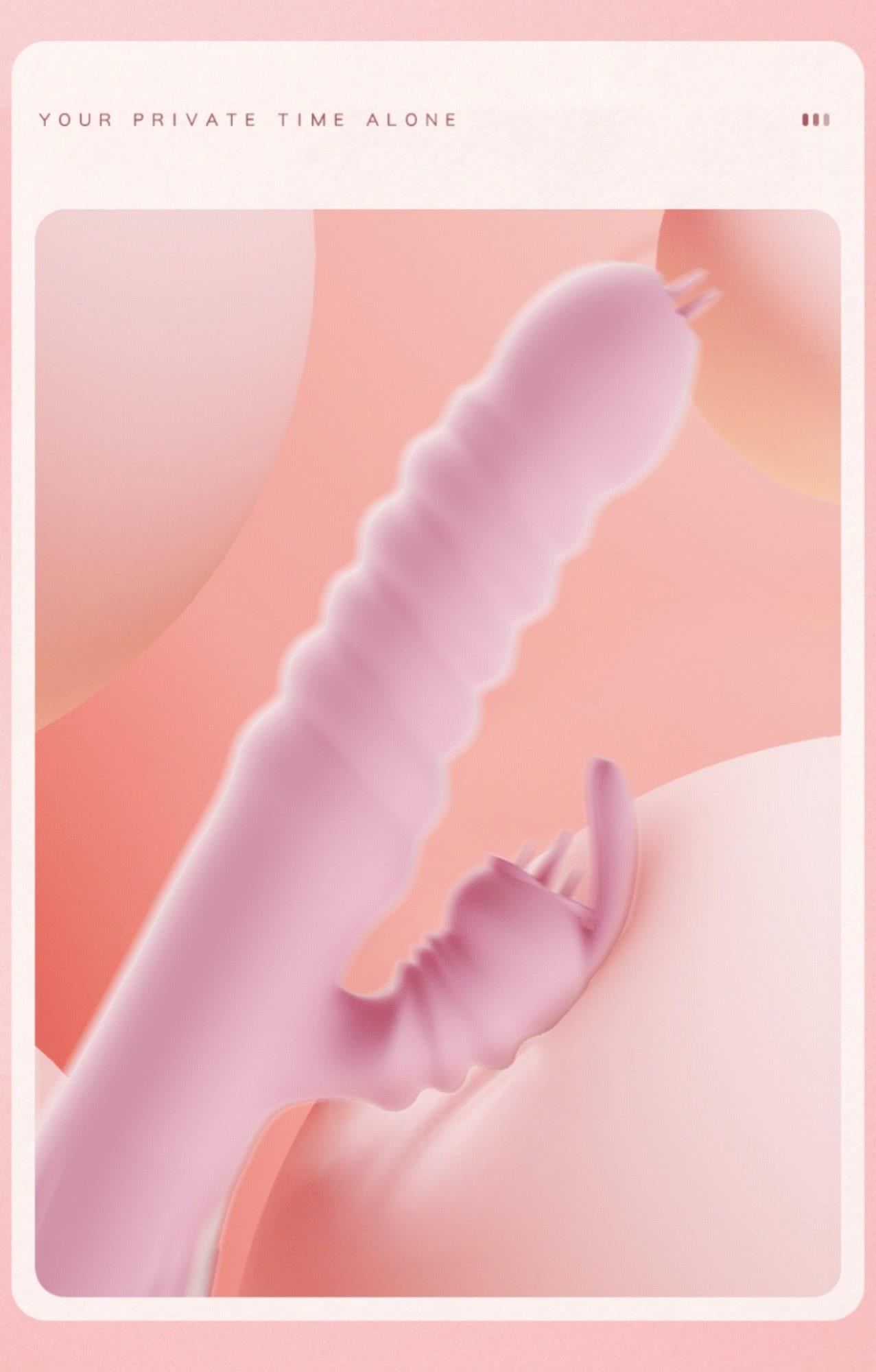 wibrator królik 2w1 mocny orgazm pochwy punktu g