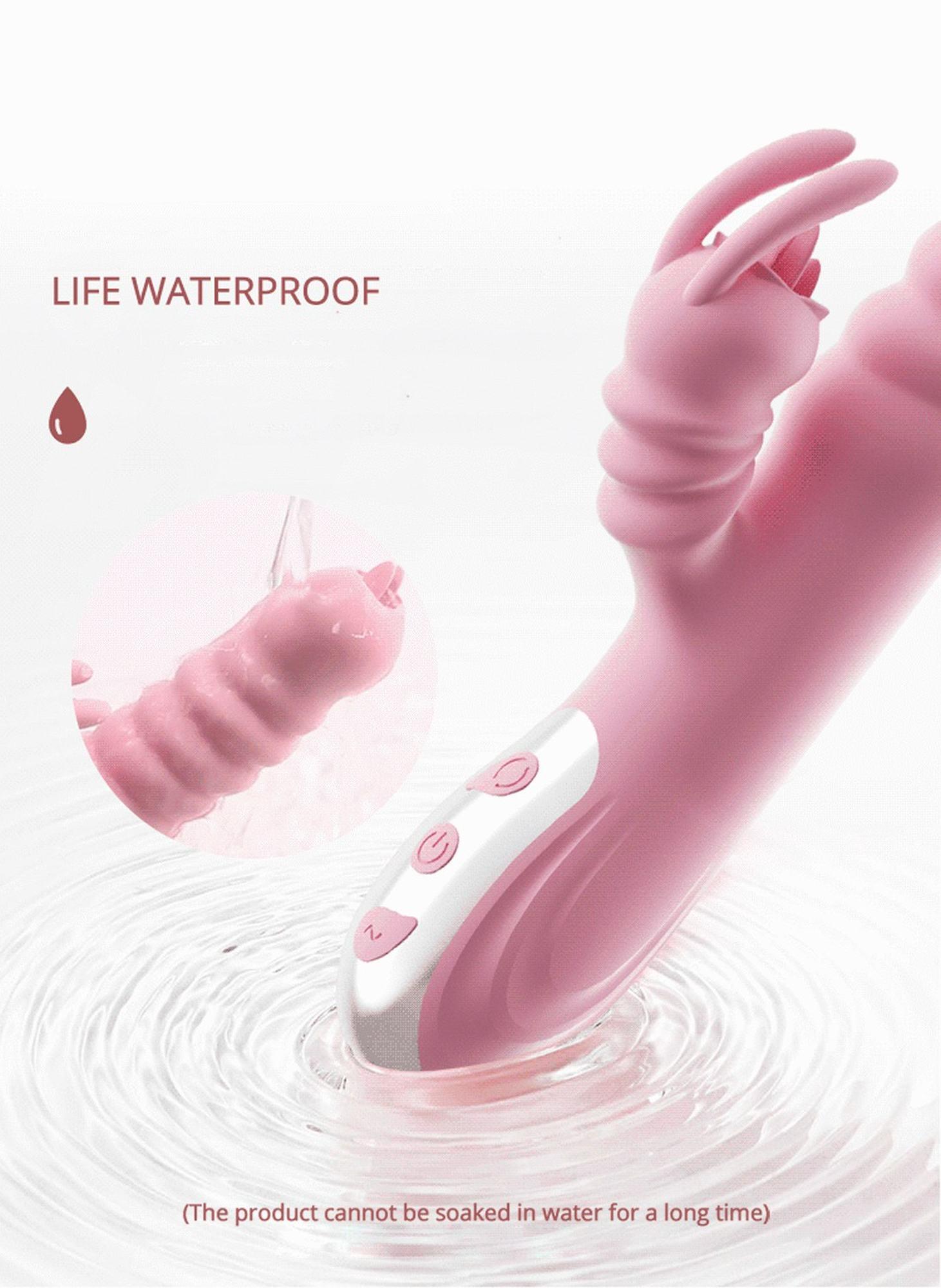 wibrator królik 2w1 mocny orgazm pochwy punktu g