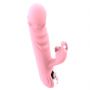 Wibrator z ruchem posuwistym Lyla różowy USB 22 cm - 8