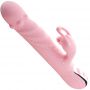 Wibrator z ruchem posuwistym Lyla różowy USB 22 cm - 3