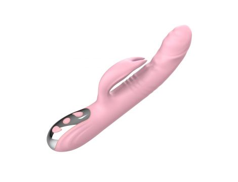 Różowy Wibrator Michelle USB - 2