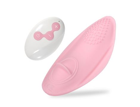 Stymulator łechtaczki do majtek Lyla cichy bezprzewodowy różowy - 2