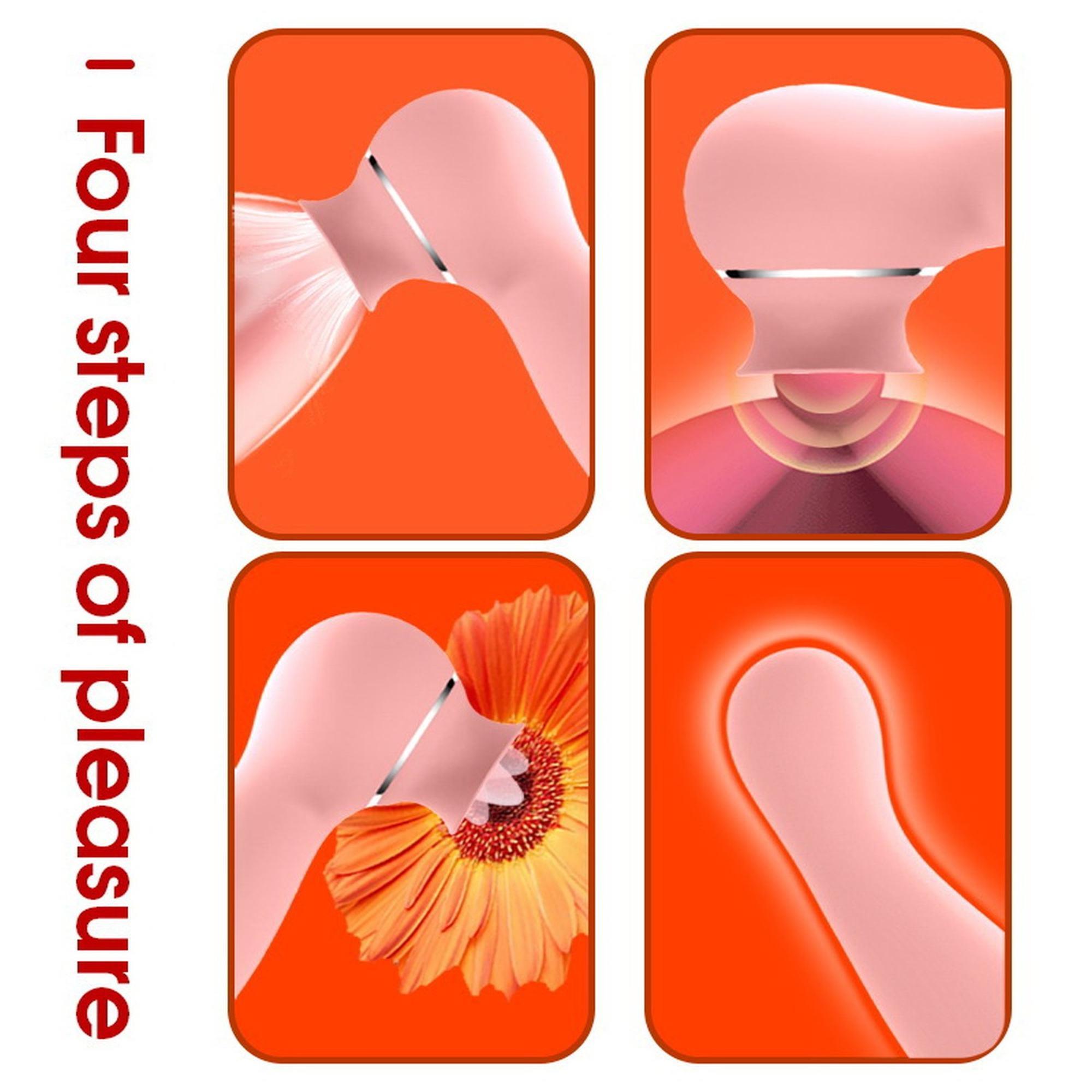 stymulator dla kobiet 2w1 wibracje ssanie