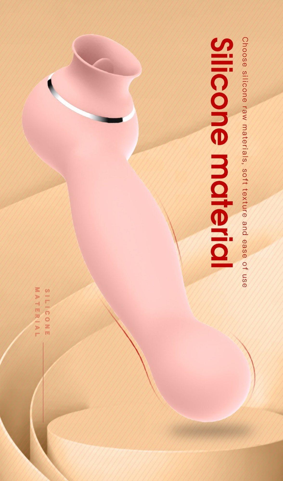 stymulator dla kobiet 2w1 wibracje ssanie