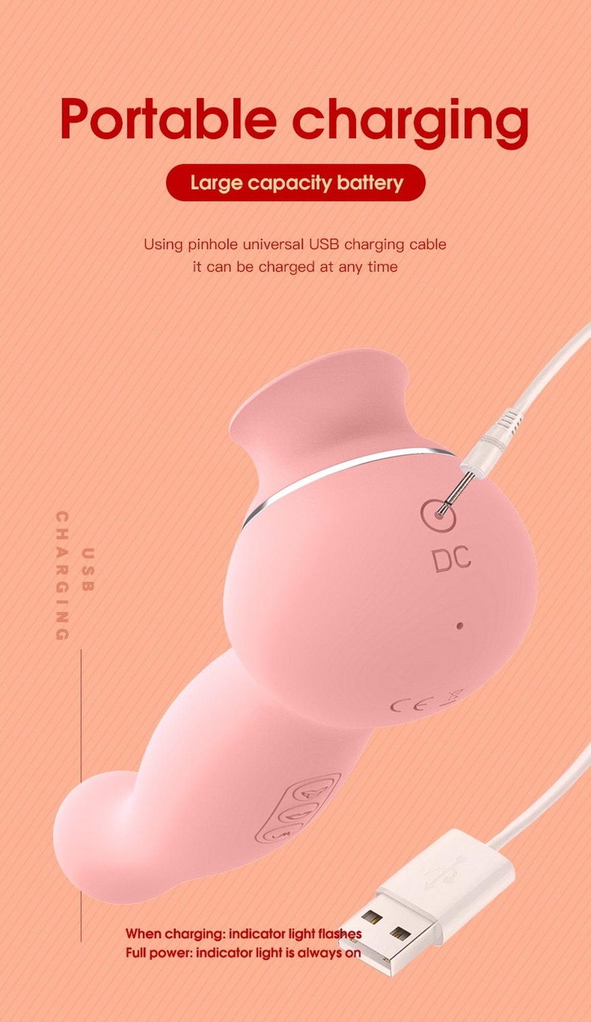 stymulator dla kobiet 2w1 wibracje ssanie