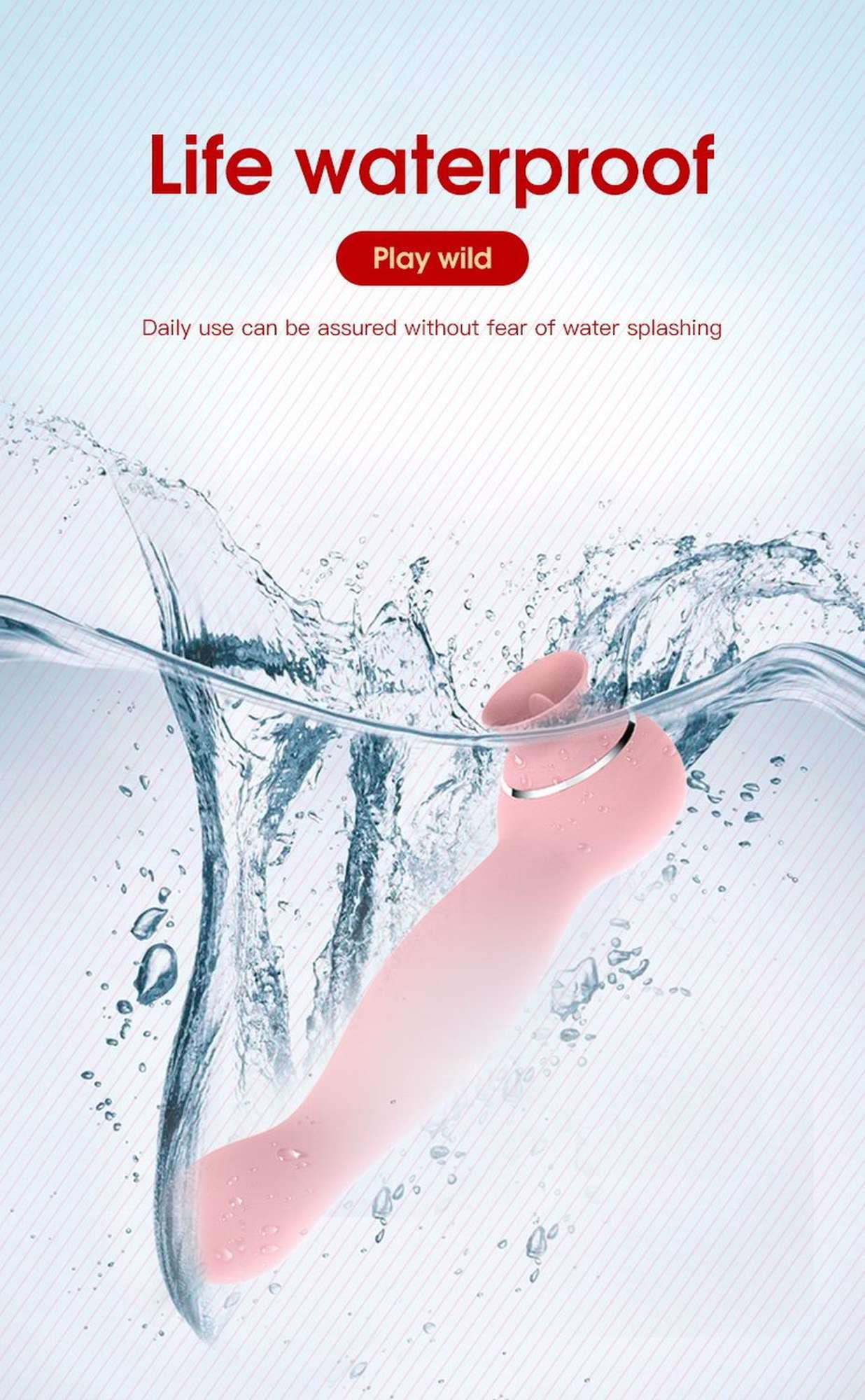 stymulator dla kobiet 2w1 wibracje ssanie