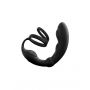 Silikonowy masażer prostaty z podwójnym pierścieniem Dorcel 18 cm - 2