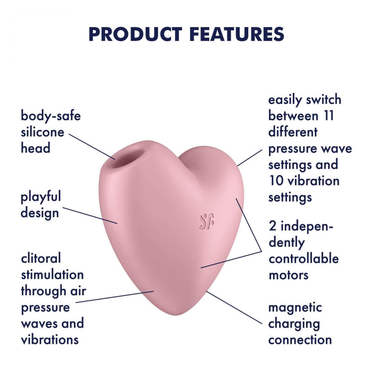 stymulator powietrzny satisfyer cutie heart