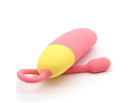 Wibrujące jajko Vini sterowane aplikacją Magic Motion pomarańczowe USB - 2