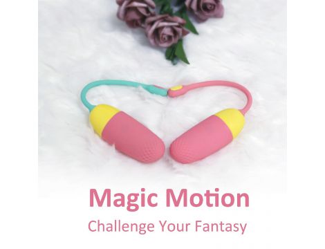 Wibrujące jajko Vini sterowane aplikacją Magic Motion pomarańczowe USB - 4