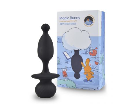 Korek analny Magic Motion z ogonkiem króliczym sterowany aplikacją - 6