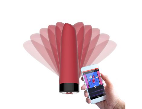 Mini wibrator Awaken sterowany aplikacją Magic Motion silikonowy USB - 4