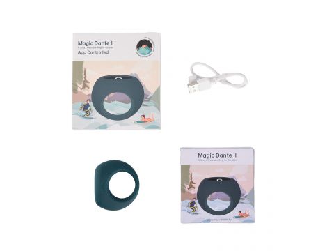 Pierścień wibrujący Magic Motion Dante II z aplikacją USB - 7