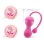 Kulki keglowe Magic Motion Kegel Master różowe z aplikacją - 10