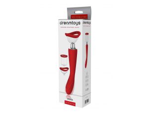 Pompka ssąca Dream Toys Red Revolution Georgia z wibratorem