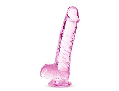 Realistyczne dildo Naturally Yours 15 cm różowe Blush - 3
