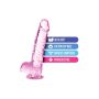 Realistyczne dildo Naturally Yours 15 cm różowe Blush - 10