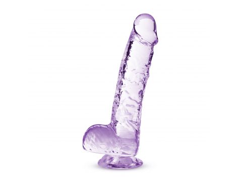 Dildo TPE Naturally Yours ametyst 15 cm - 2