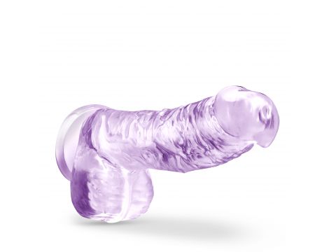 Dildo TPE Naturally Yours ametyst 15 cm - 8