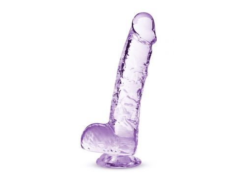 Dildo TPE Naturally Yours ametyst 15 cm - 3