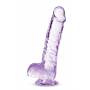 Dildo TPE Naturally Yours ametyst 15 cm - 7